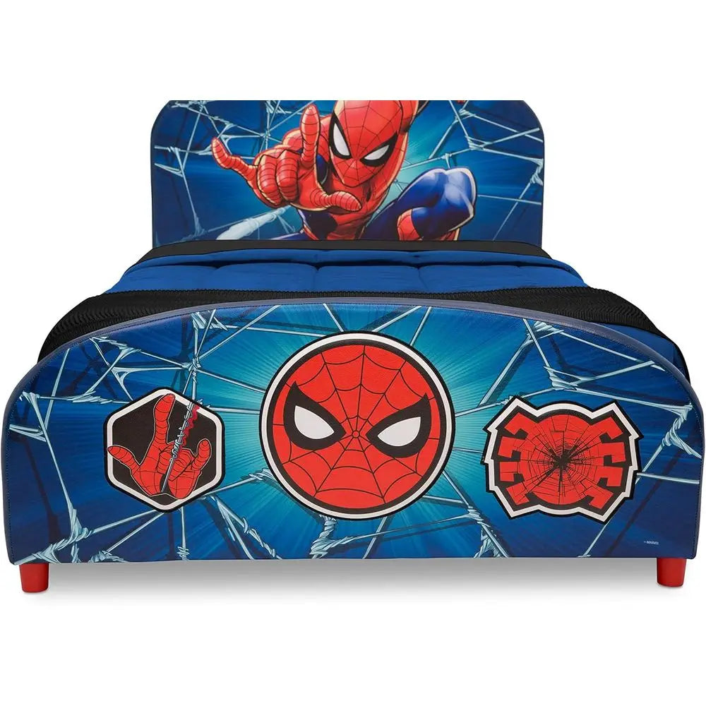 Children Upholstered Twin Bed, Man