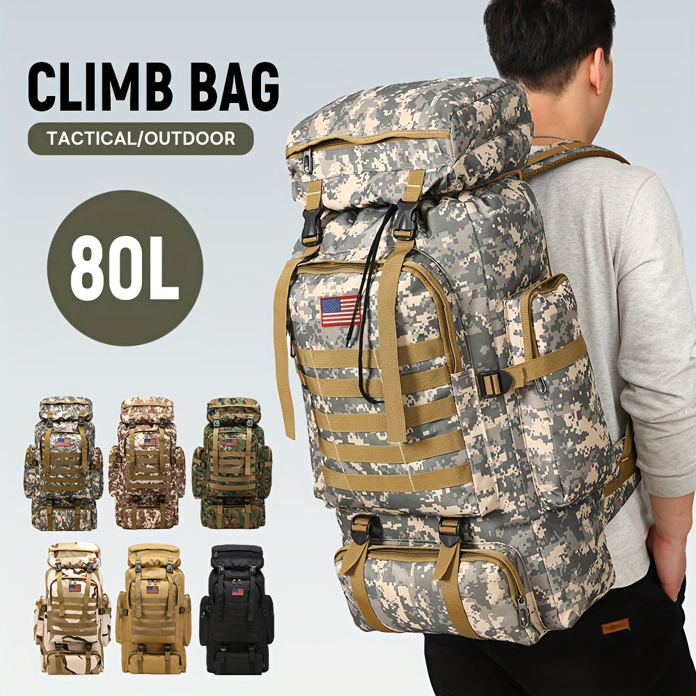 JUMAHE Tactical Backpack MOLLE Outdoor Hiking Gear With Padded Straps