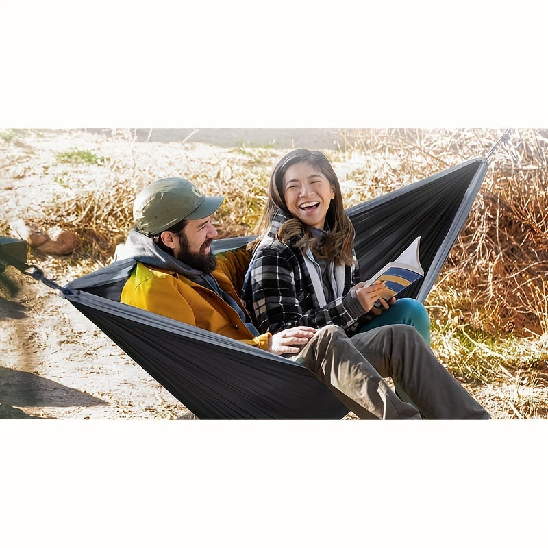 Camping Hammock Portable Parachute Nylon With Tree Straps