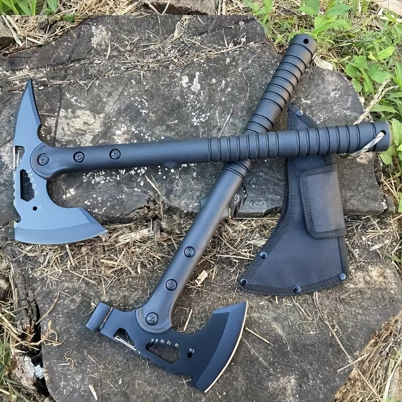 Outdoor Survival Axe With Saw For Camping And Bushcraft