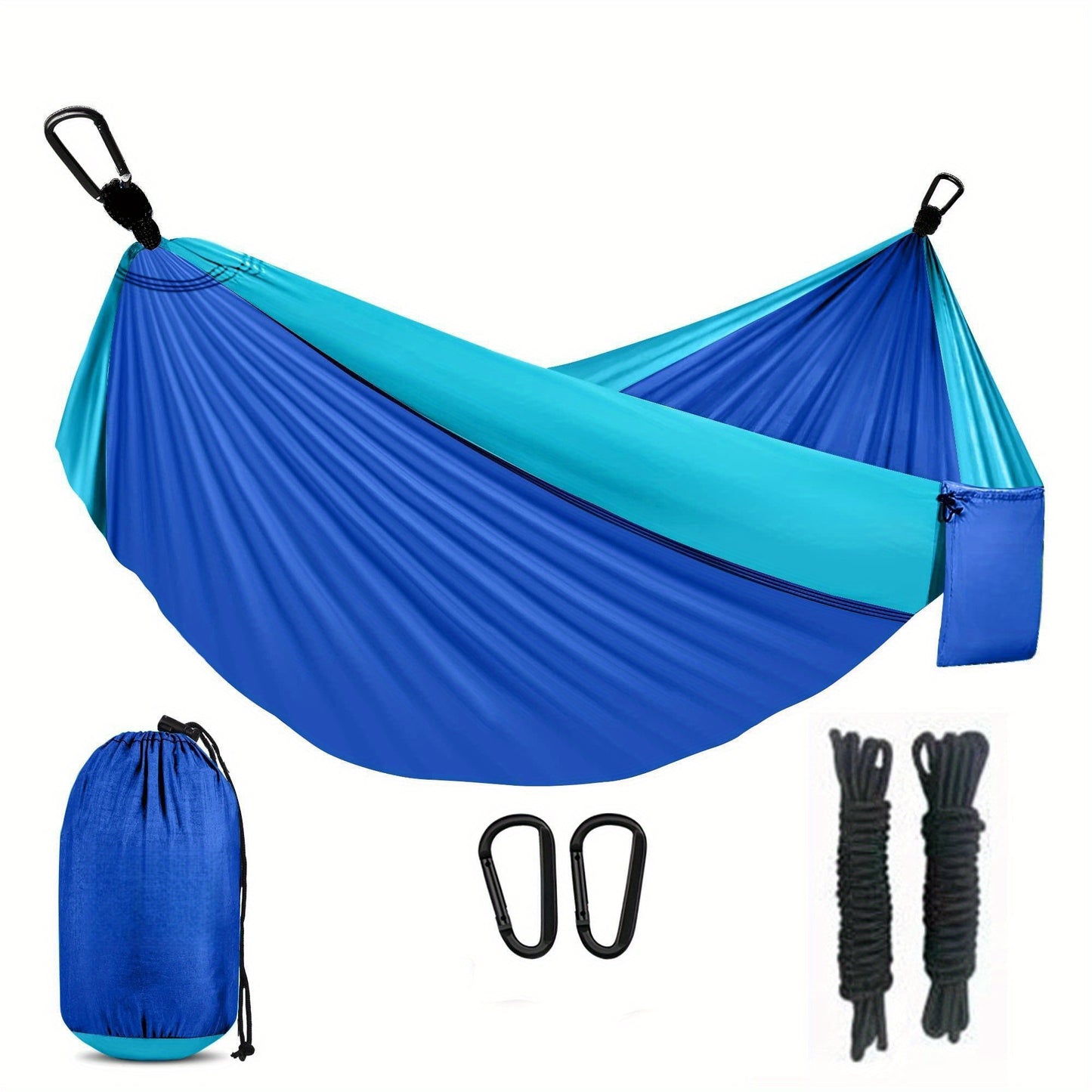 Camping Hammock Portable Parachute Nylon With Tree Straps