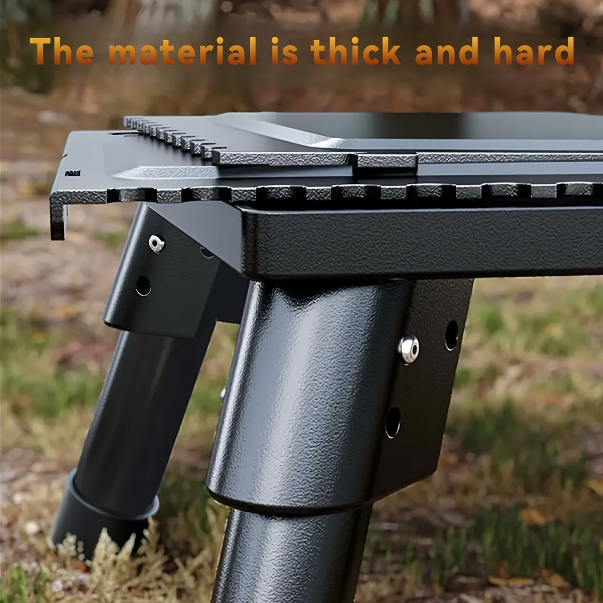 JIASLING Portable Cast Iron Wood Burning Camp Stove For Camping