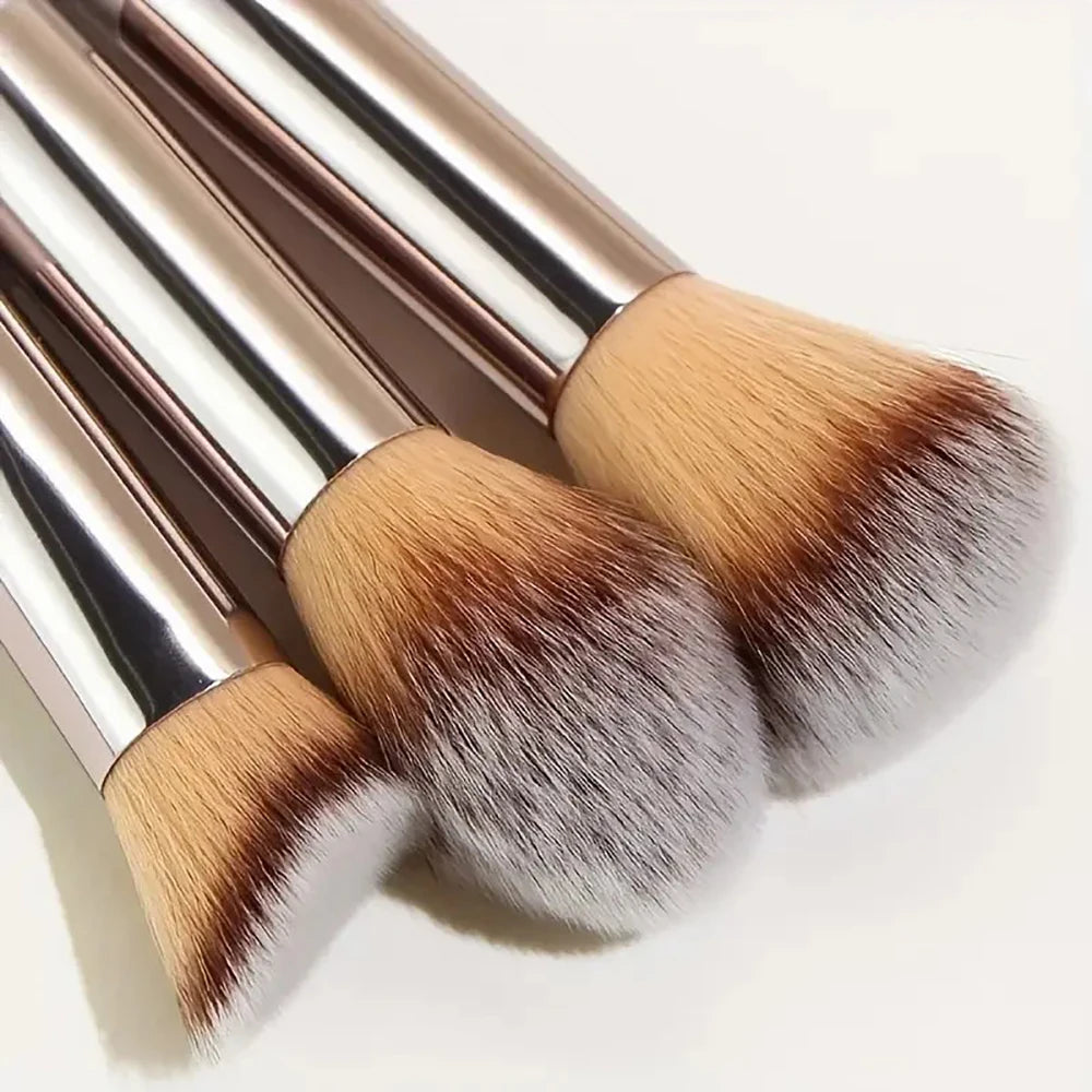 Brush 14-Piece Premium Synthetic Makeup Brush Set For Foundation Powder