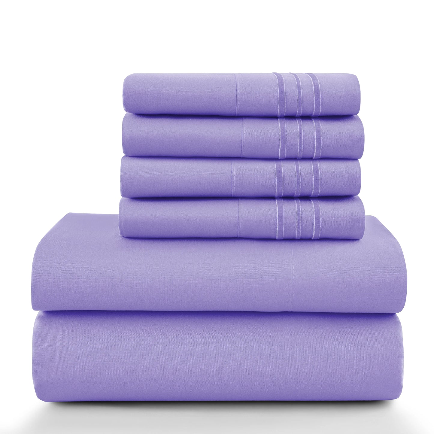 LDC Lux Decor Microfiber Sheet Set Ultra Soft Bedding