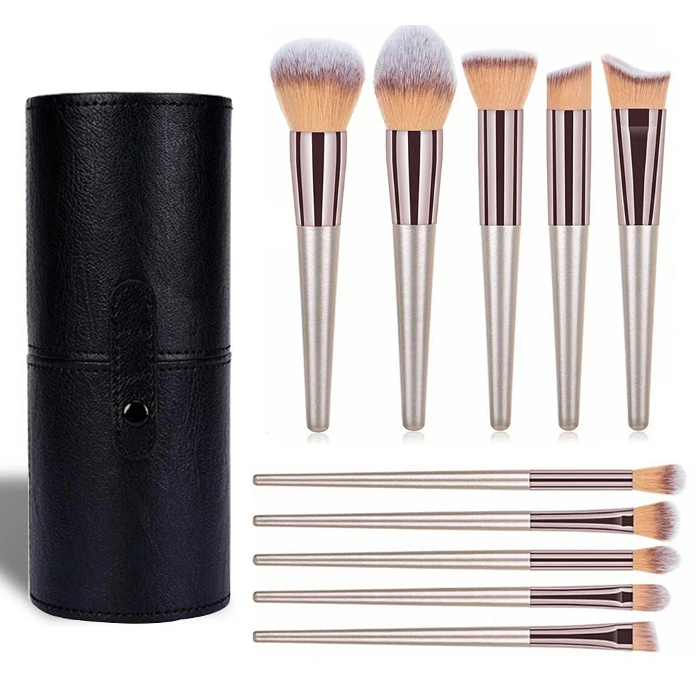 Brush 14-Piece Premium Synthetic Makeup Brush Set For Foundation Powder