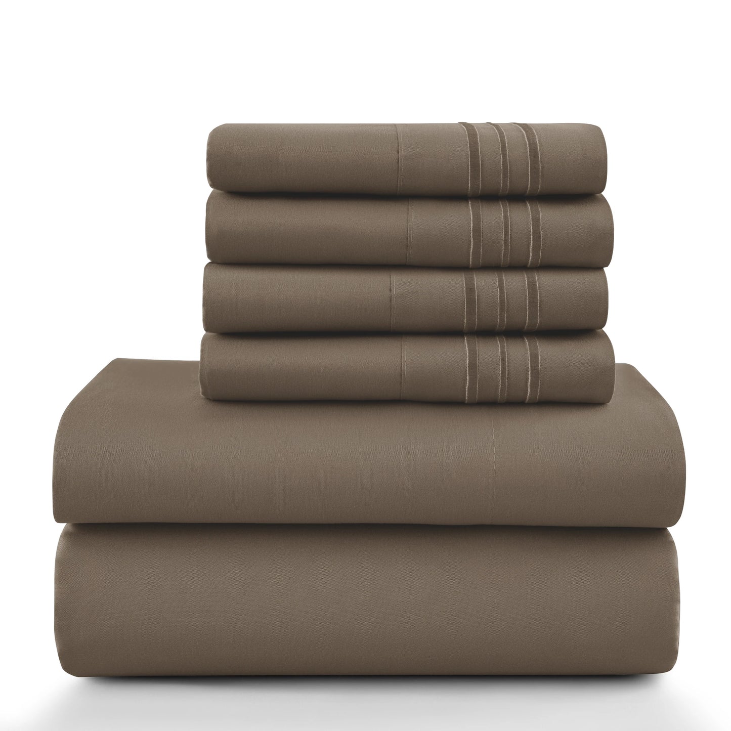 LDC Lux Decor Microfiber Sheet Set Ultra Soft Bedding