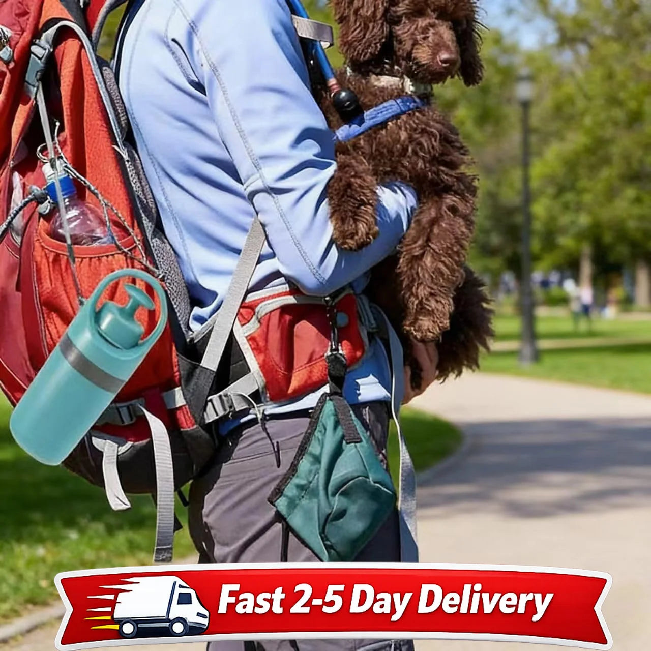 No Touch Dog Pooper Scooper With Bag Holder One-Hand Clean
