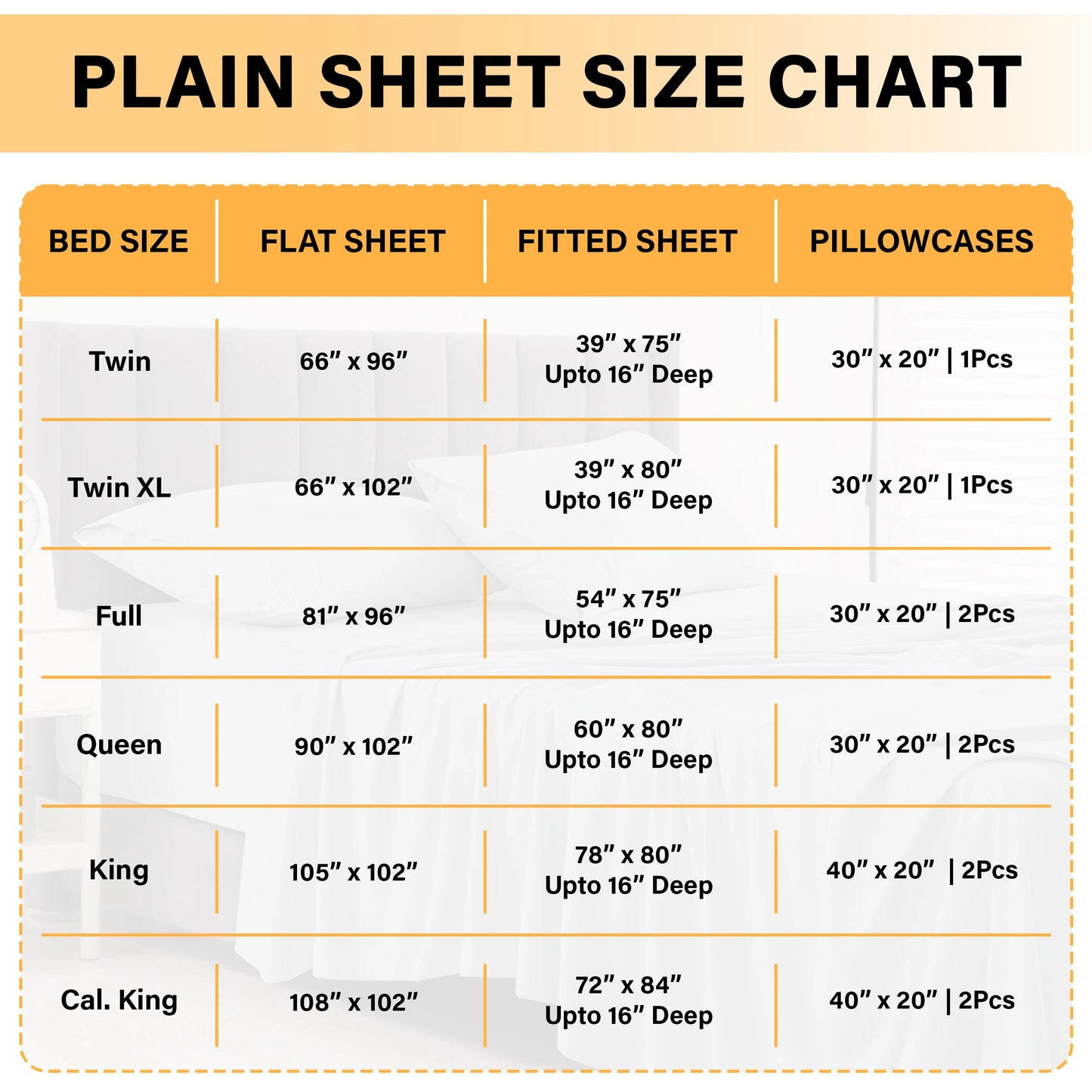LDC Lux Decor Collection Ultra Soft Microfiber Sheet Set