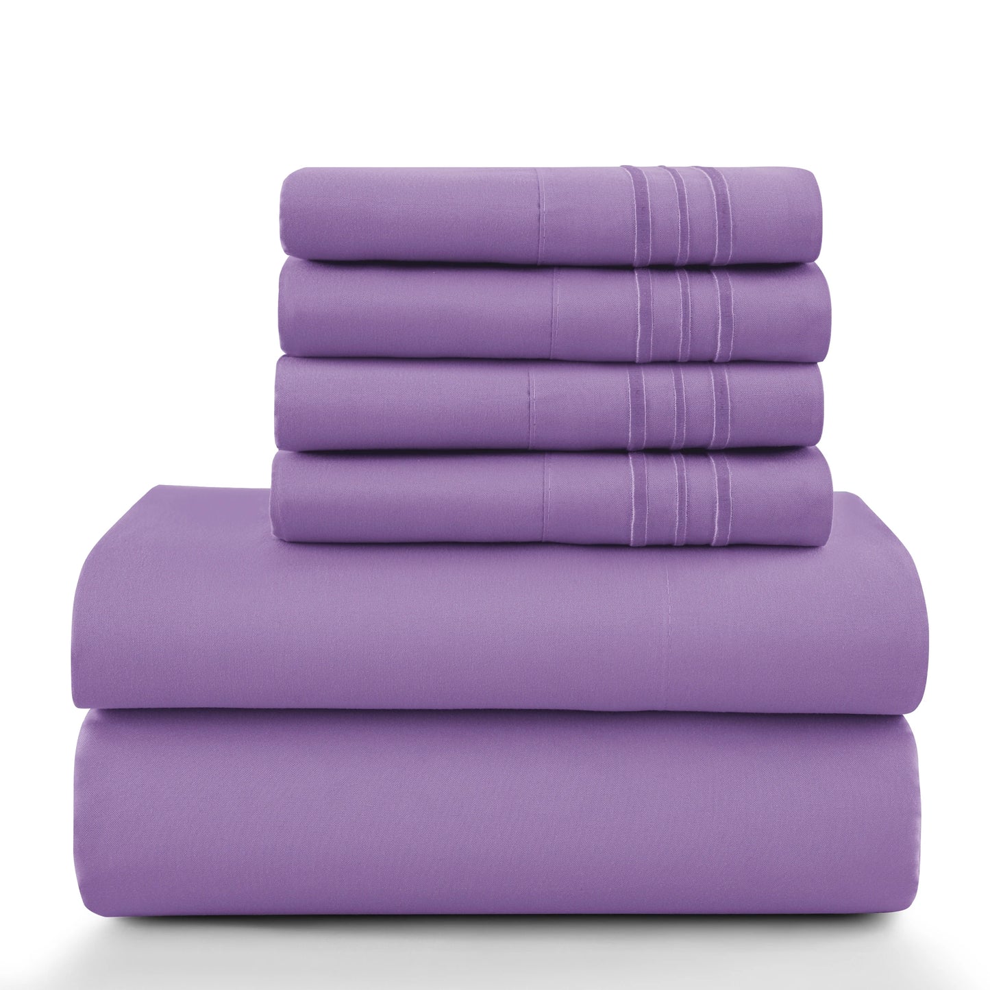 LDC Lux Decor Microfiber Sheet Set Ultra Soft Bedding