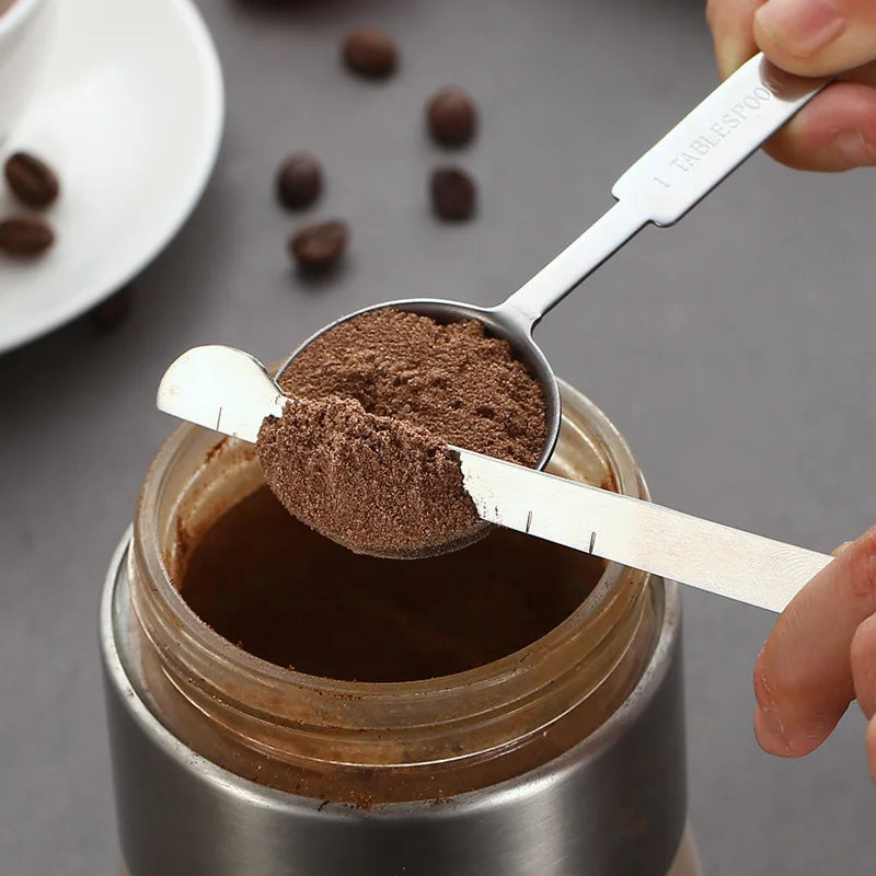 Upors Stainless Steel Measuring Cups And Spoons Stackable Set