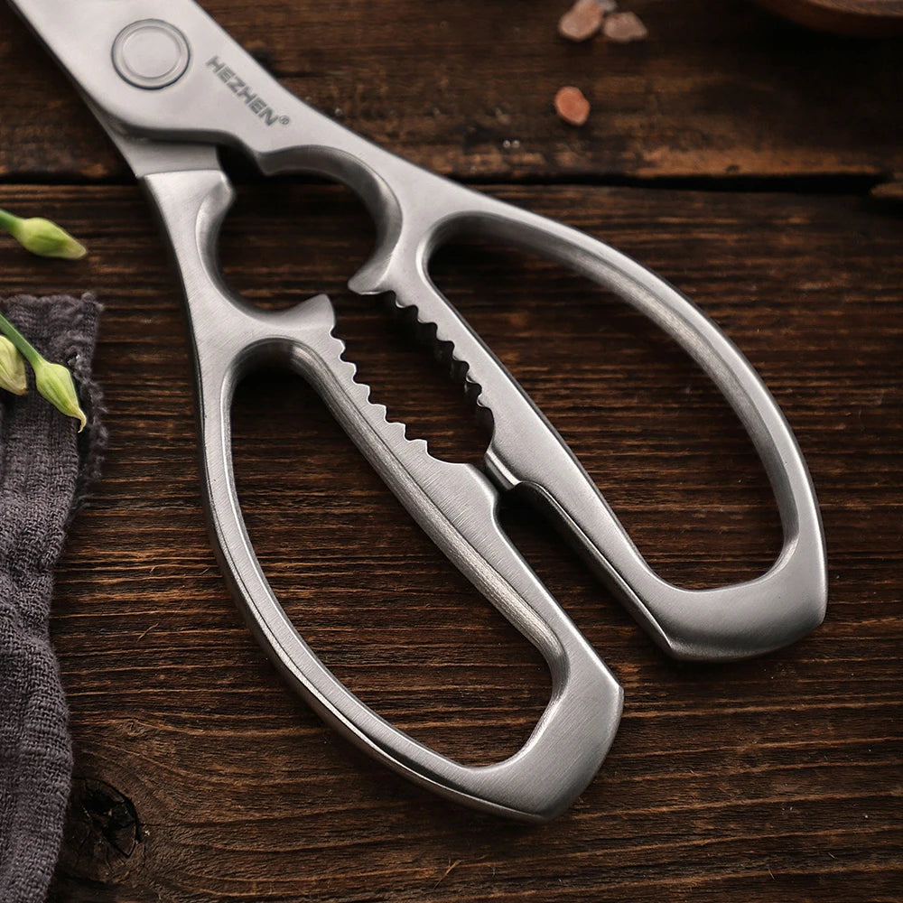 HEZHEN Multifunctional Kitchen Scissors For Fish And Bones