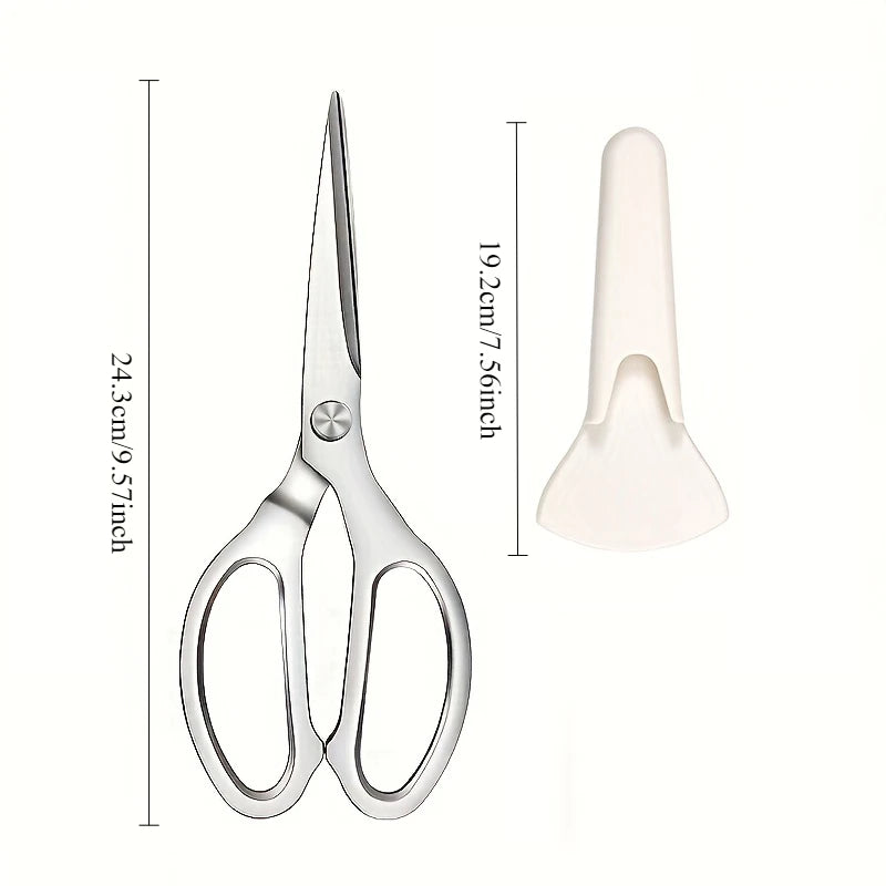 Stainless Steel Kitchen Scissors Multifunctional Household Shears For Meat