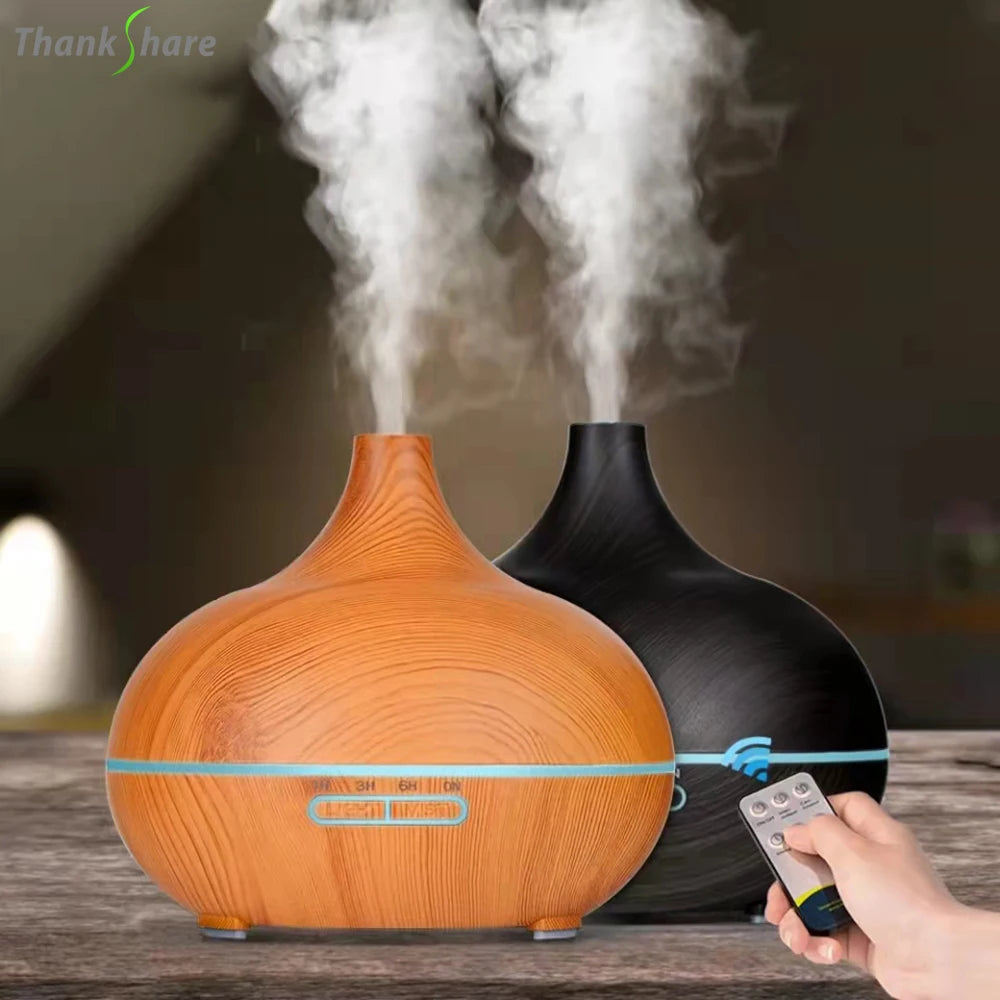Thankshare Aroma Essential Oil Diffuser Ultrasonic Humidifier Remote Control