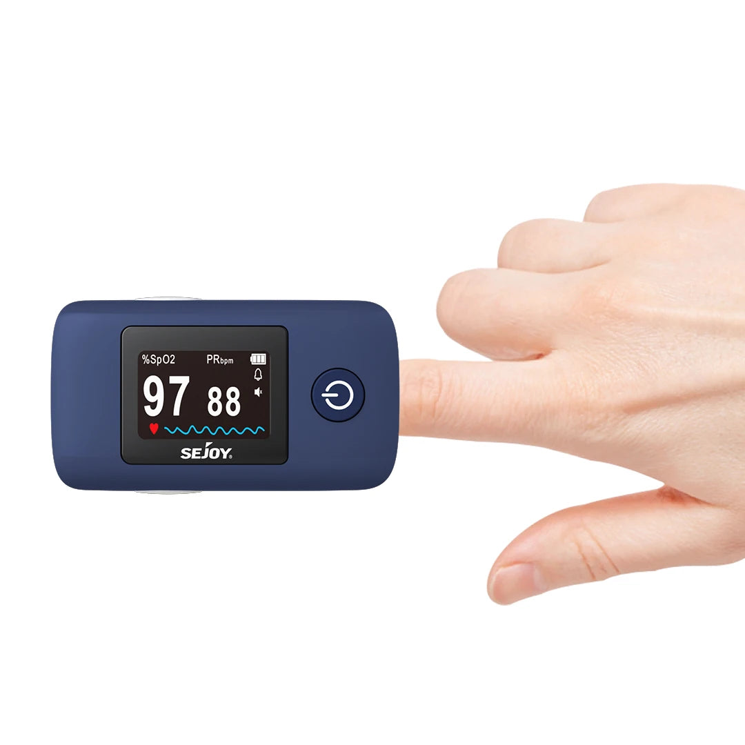 Sejoy Blood Pressure Monitor And Pulse Oximeter With OLED Display