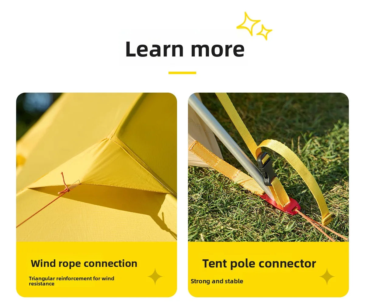 Camel Ultralight Two Person Tent for Travel Waterproof Outdoor Camping