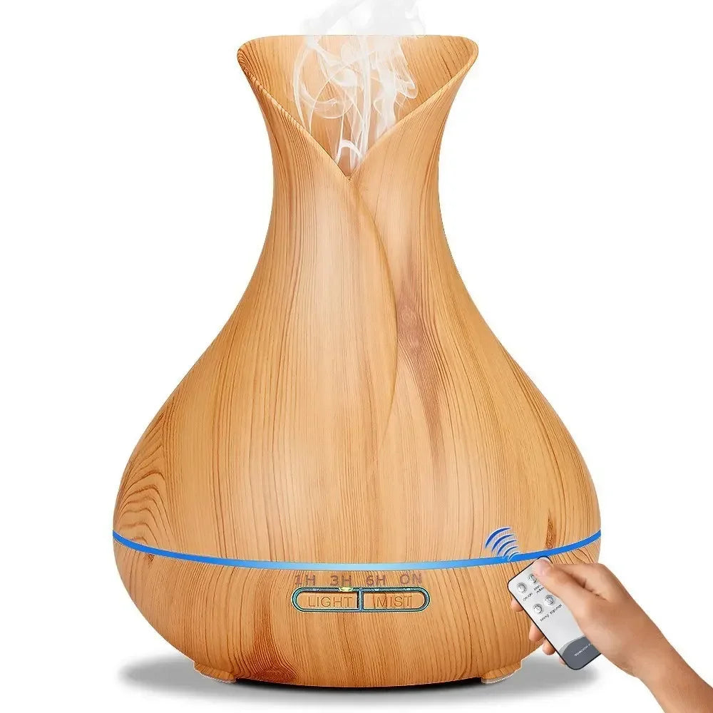 DELIXING Ultrasonic Essential Oil Diffuser Humidifier for Home Office