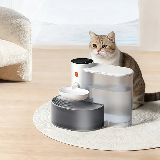 VOFORD Wireless Automatic Timed Pet Water Fountain Dispenser