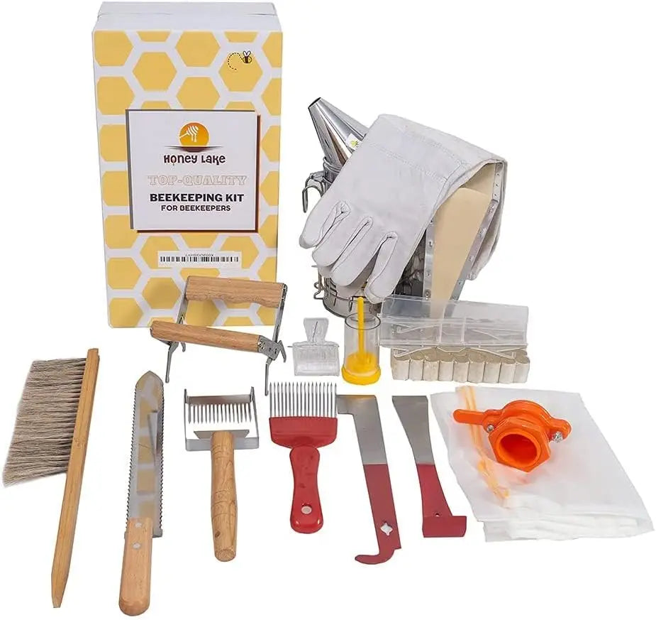 XMSJ Honey Lake Beehive Starter Kit Beekeeping Supplies