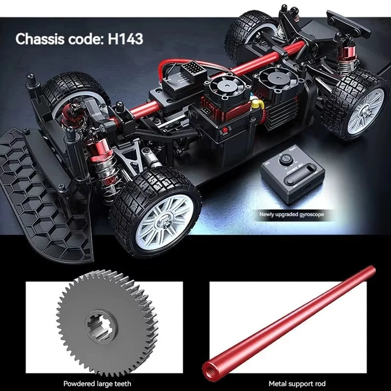 JIUSI Hyper Go RC Drift Car With Gyroscope For Kids