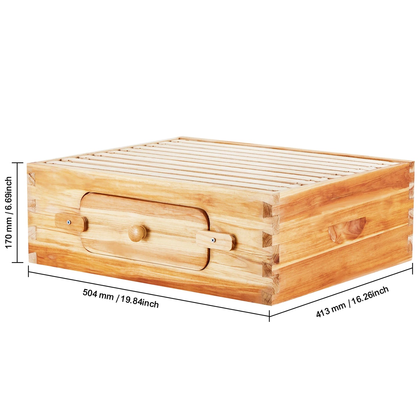 SucceBuy Bee Hive Starter Kit With 10 Frames And Foundations