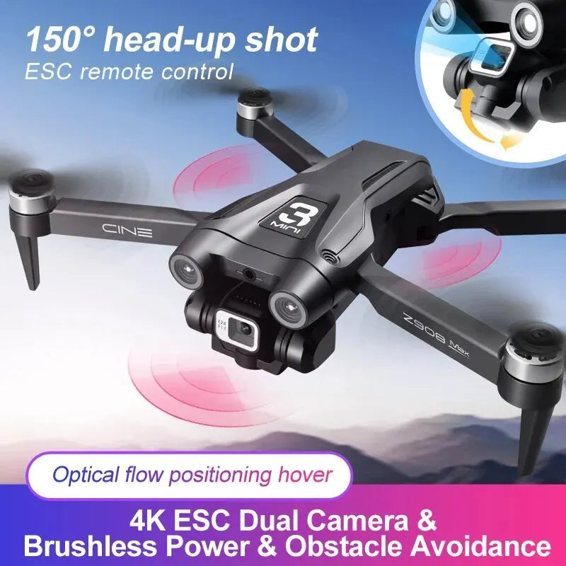 Z908 Pro Max Drone 8K GPS FPV Aerial Quadcopter Brushless