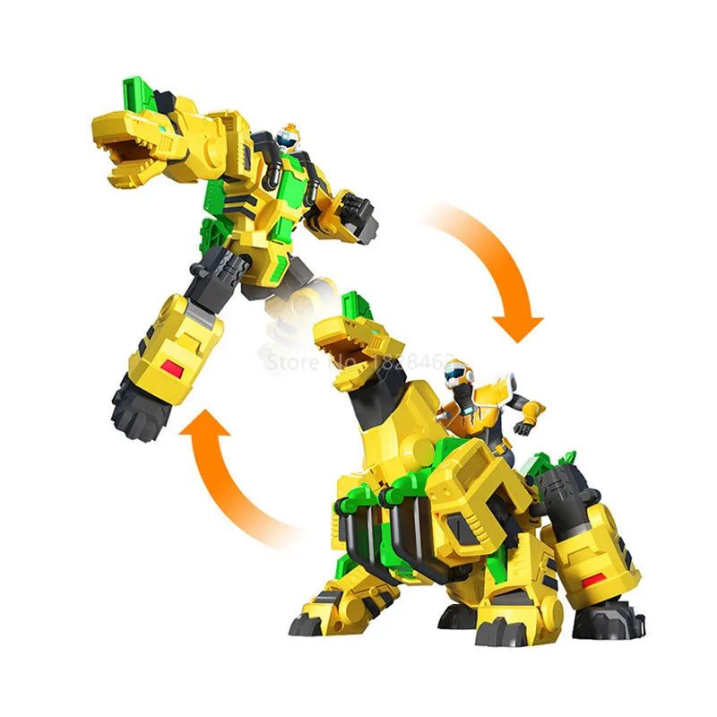SYANDZ Mini Force 2 Super Dino Power Transformation Robot Toy