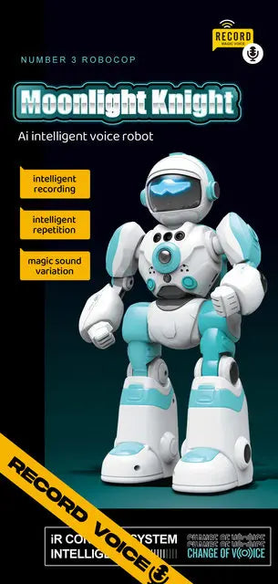 RC Robot With Voice Gesture Control Music Dancing Toy For Kids
