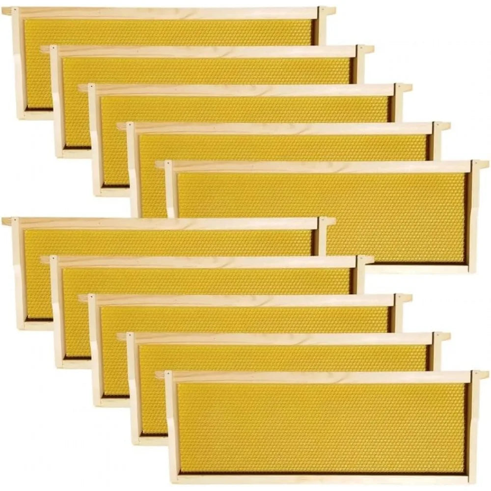 Wax-Coated Beehive Box For Langstroth Hives Durable And Bee-Friendly