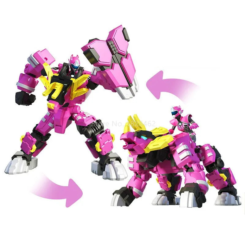 SYANDZ Mini Force 2 Super Dino Power Transformation Robot Toy