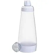 Pancake Batter Dispenser with Mixing Ball & Stand – Easy Pour Batter Mixer for Pancakes, Waffles & Cupcakes