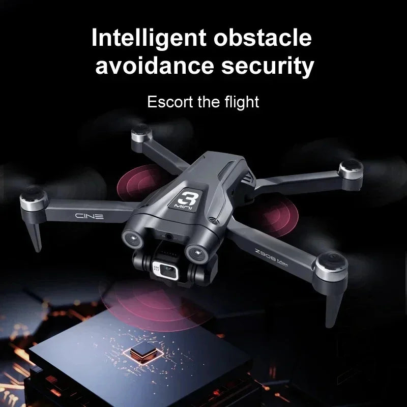 QJ Z908 Pro Max Brushless GPS Drone With Obstacle Avoidance