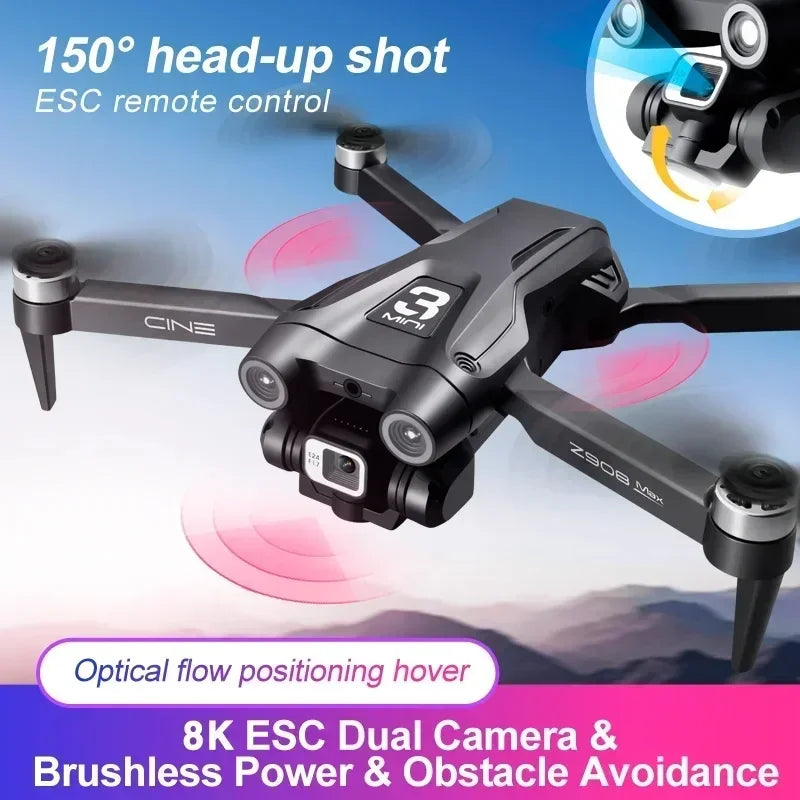 QJ Z908 Pro Max Brushless GPS Drone With Obstacle Avoidance