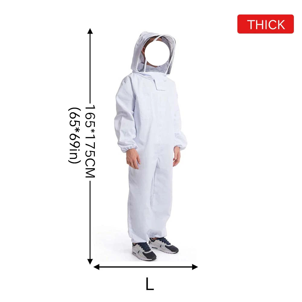 HKAFEICN Beekeeping Suit With Veil For Unisex And Children