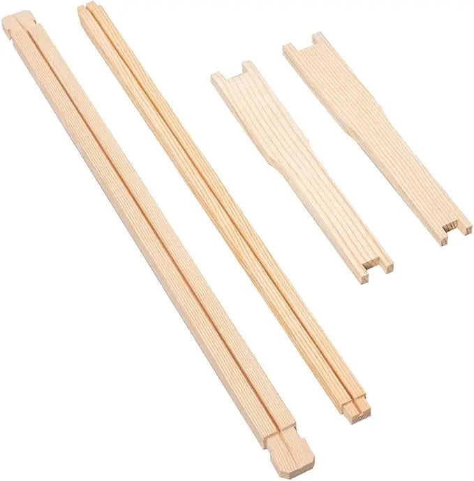 High-concerned 10 Pack Beehive Frames And Wax Foundations For Deep Brood Hives