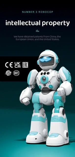 RC Robot With Voice Gesture Control Music Dancing Toy For Kids