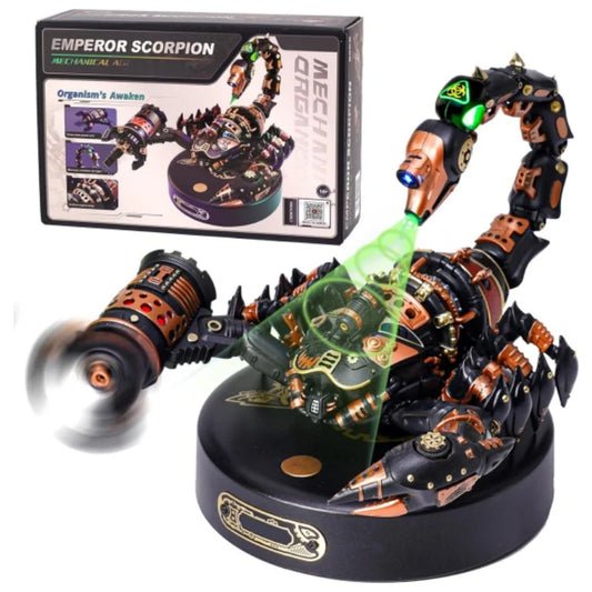 Robotime Emperor Scorpion 3D Metal Puzzle With LED Light