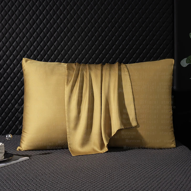 Monnom Natural Mulberry Silk Pillowcase