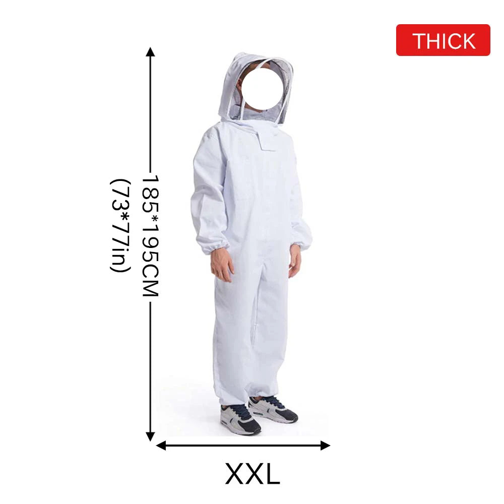 HKAFEICN Beekeeping Suit With Veil For Unisex And Children
