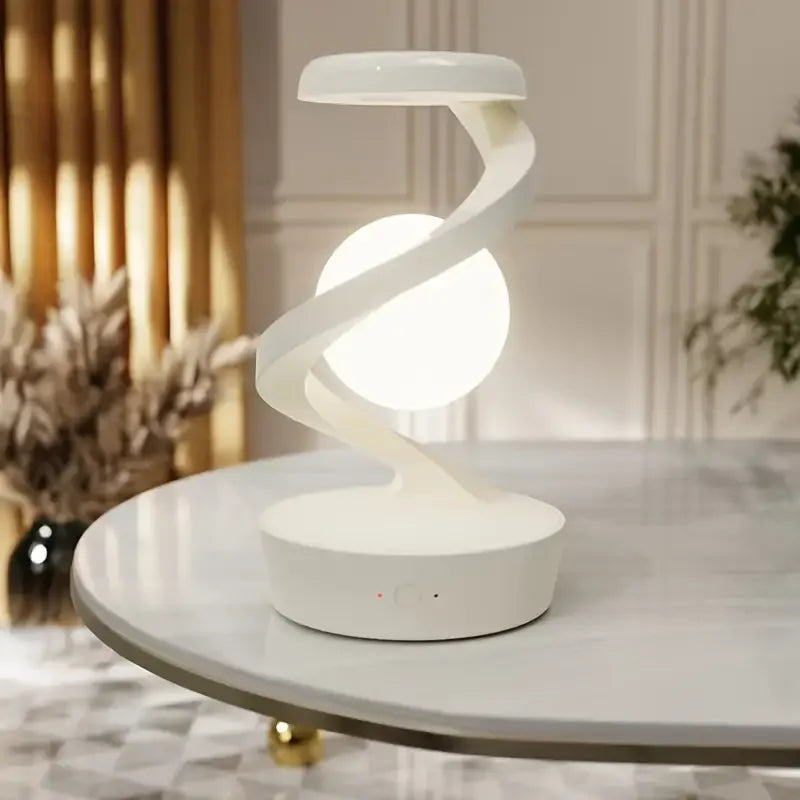 Charging LED Night Lamp With Motion Sensor Floating Bedside Lamp Rechargeable Table Lamp For Modern Home Decor