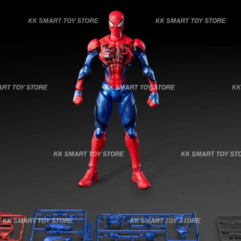 Bandai Marvel Rivals Champion Class Spider-Man Venom Model Kit Figure
