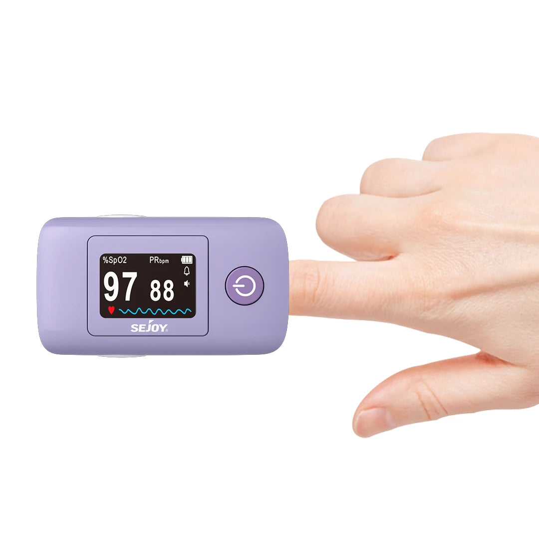 Sejoy Blood Pressure Monitor And Pulse Oximeter With OLED Display