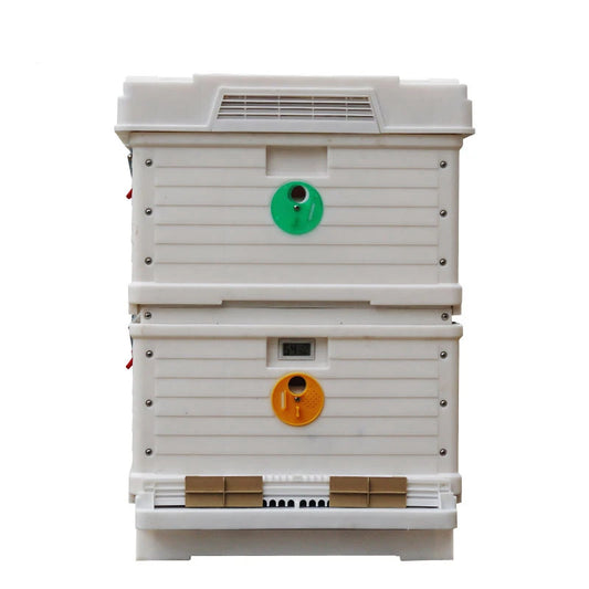 Plastic Insulation Beehive Langstroth 10 Frame With Bee Feeders