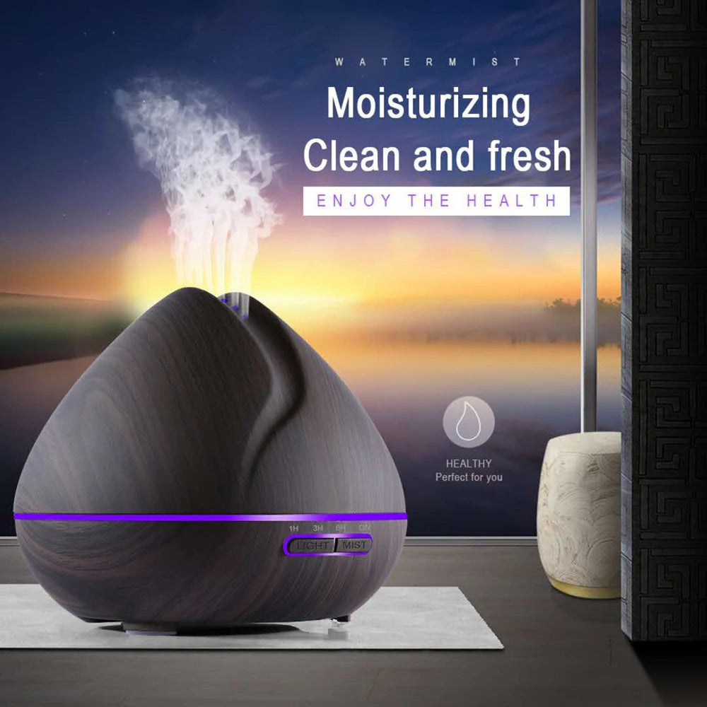 THANKSHARE Aroma Essential Oil Diffuser Ultrasonic Humidifier
