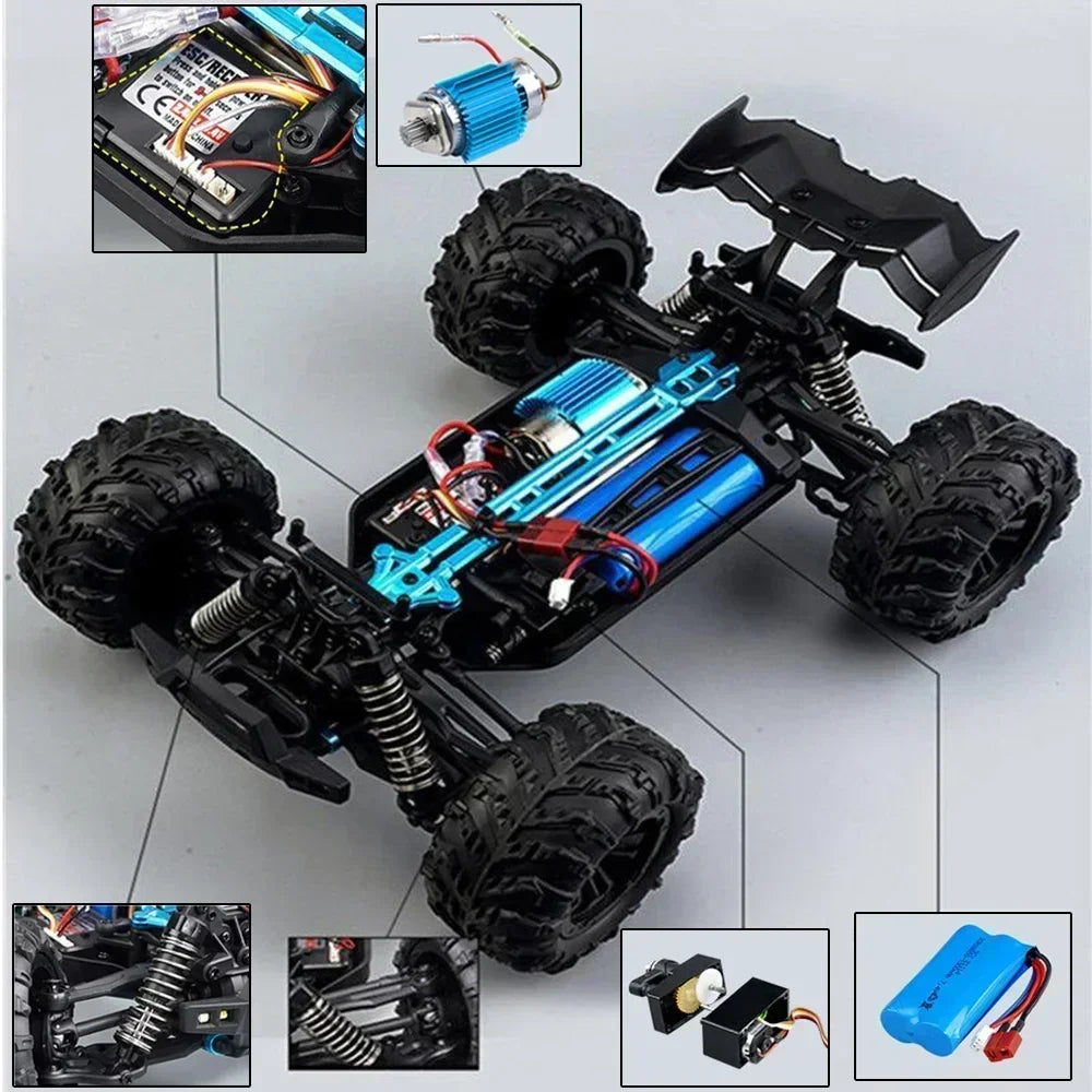 WLtoys 1:16 Scale Large RC Car 50km/h 4WD Off Road