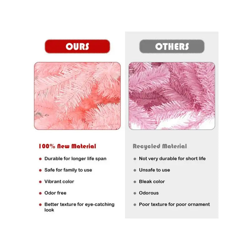 Xmas Tree With Flourishing Branch Tips For Dreamy Festive Ambiance