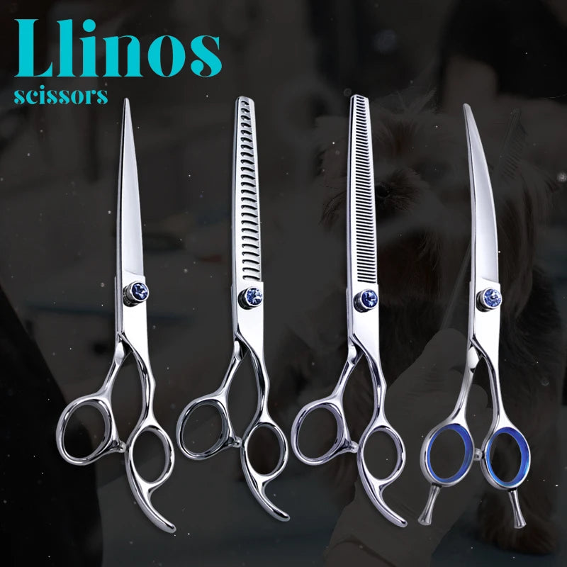 Dog Grooming Scissors Set 4-Piece Right-Hand