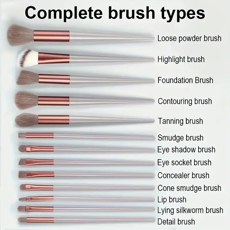 Brush Makeup Brush Set Soft Fluffy Professional Cosmetic Brushes