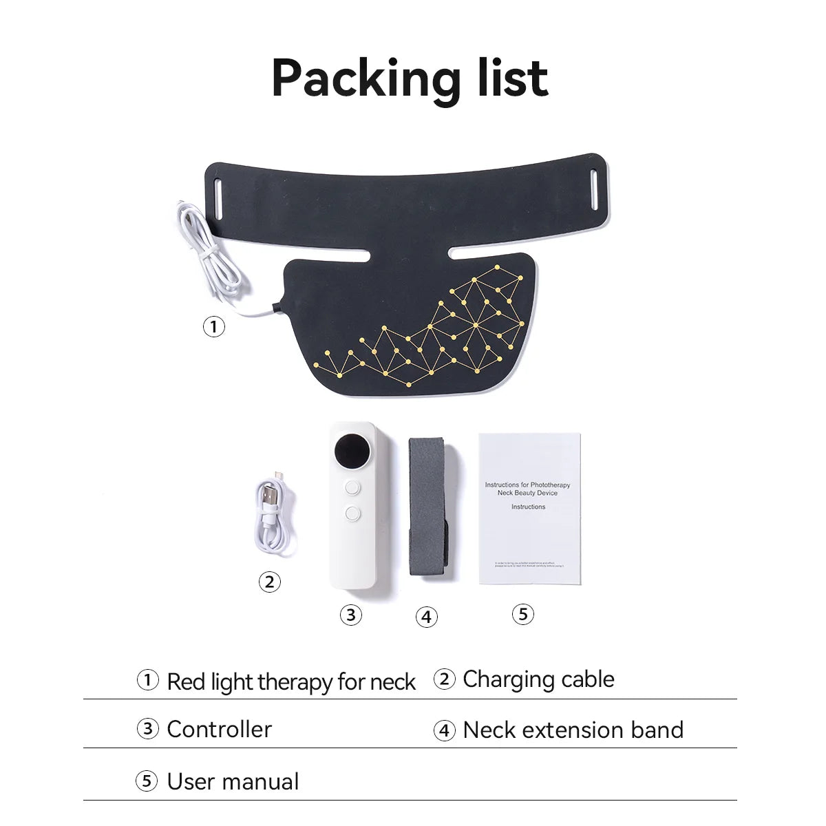 Hello Face Rechargeable Infrared Light Therapy Mask