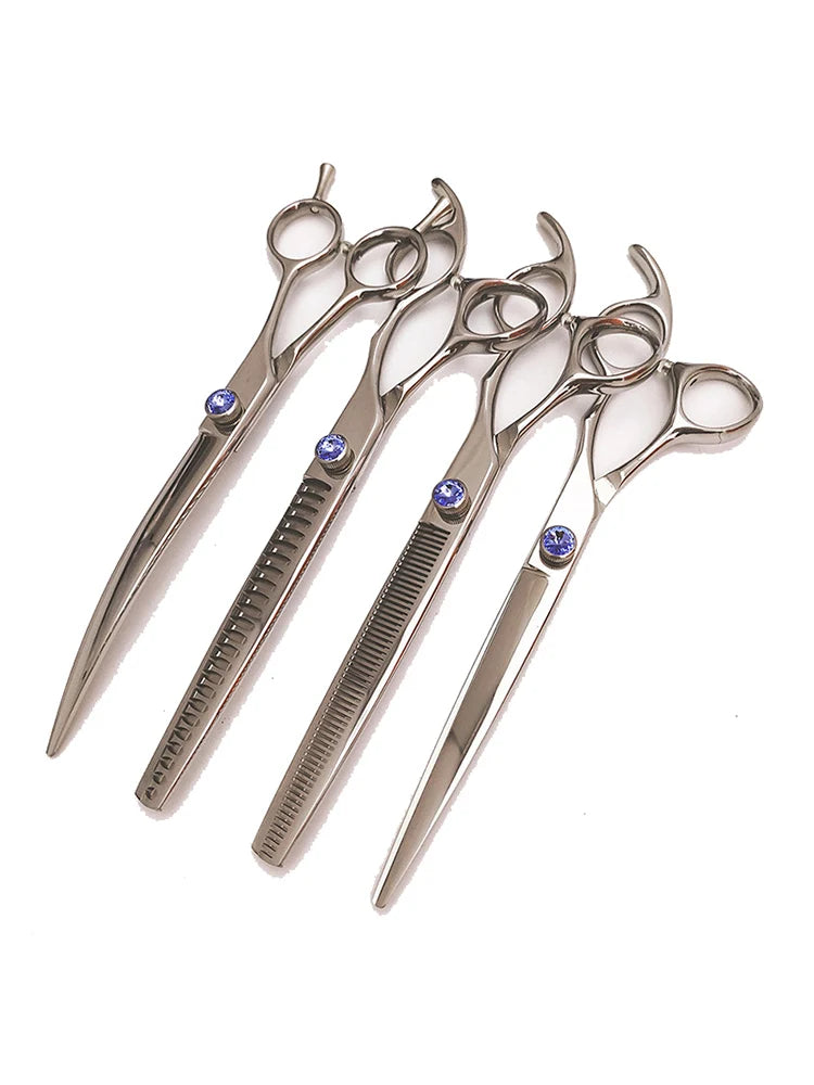 Dog Grooming Scissors Set 4-Piece Right-Hand
