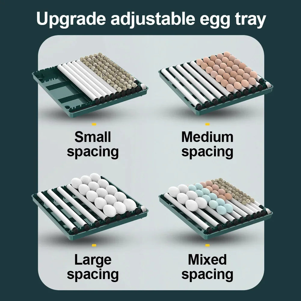 Farm Animals Egg Incubator For Chicken Goose Quail Automatic Hatchery
